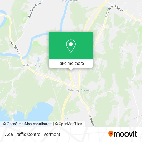 Ada Traffic Control map