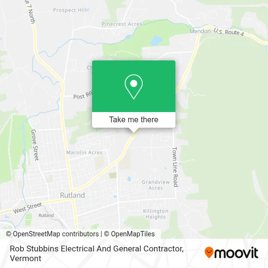 Rob Stubbins Electrical And General Contractor map