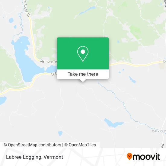 Labree Logging map
