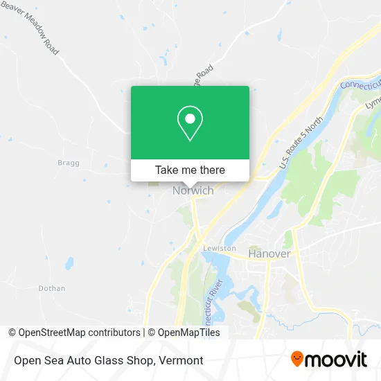 Open Sea Auto Glass Shop map