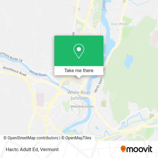 Hactc Adult Ed map