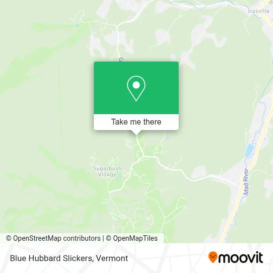 Blue Hubbard Slickers map