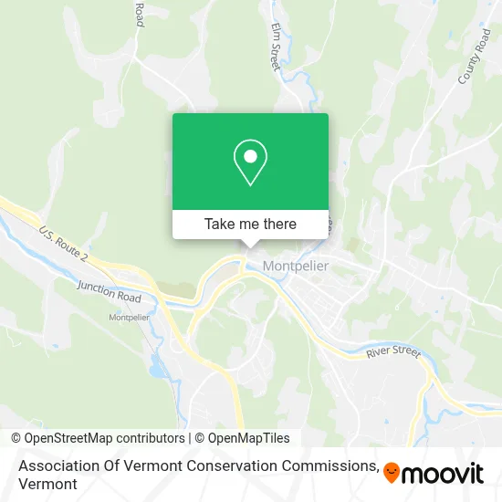 Association Of Vermont Conservation Commissions map