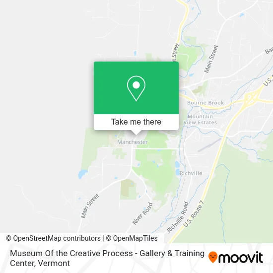 Museum Of the Creative Process - Gallery & Training Center map