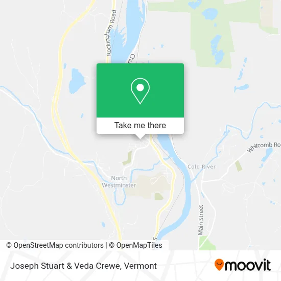 Joseph Stuart & Veda Crewe map