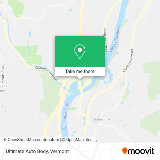 Ultimate Auto Body map