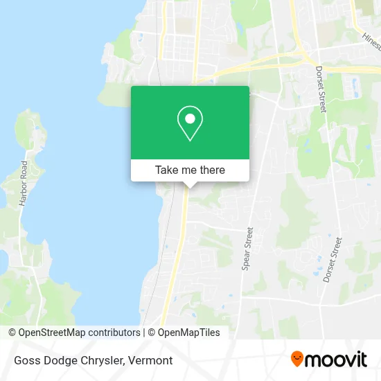 Goss Dodge Chrysler map