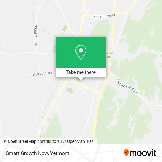 Smart Growth Now map