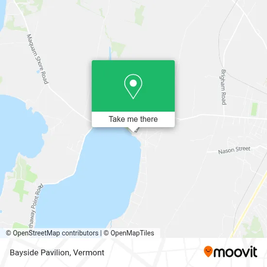 Bayside Pavilion map