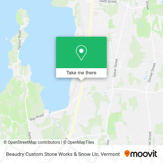 Beaudry Custom Stone Works & Snow Llc map