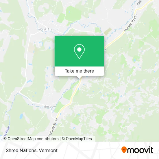 Shred Nations map