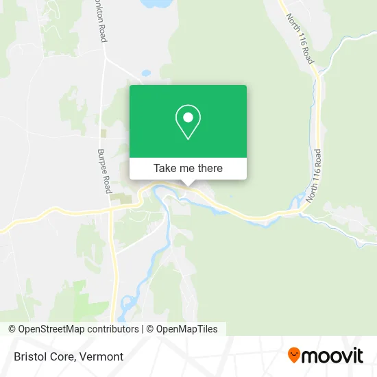 Bristol Core map