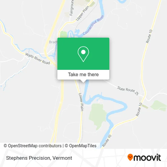 Stephens Precision map
