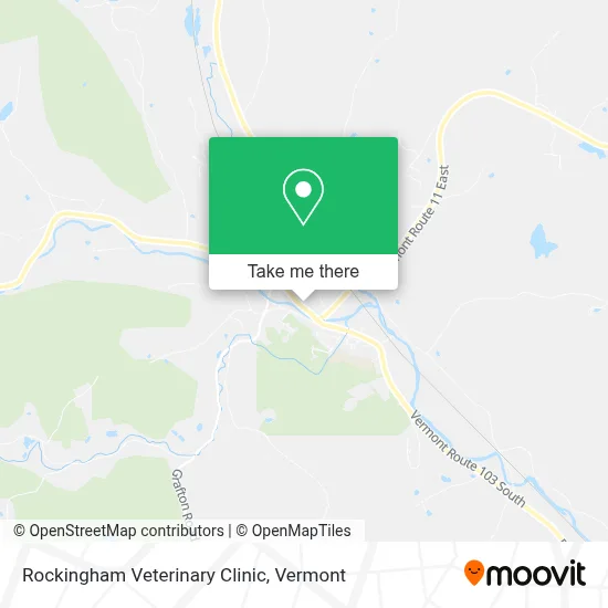 Rockingham Veterinary Clinic map