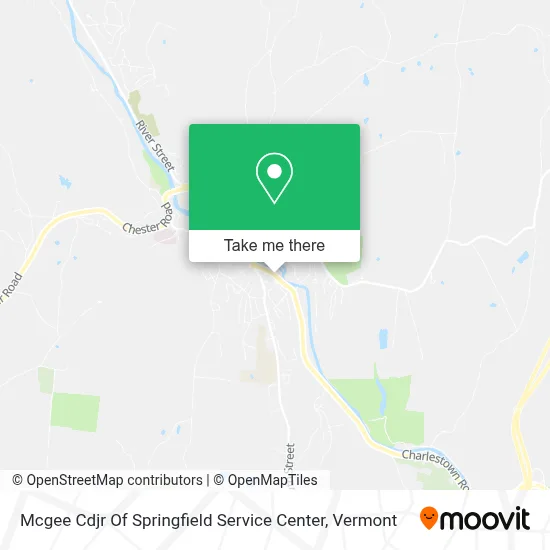 Mcgee Cdjr Of Springfield Service Center map
