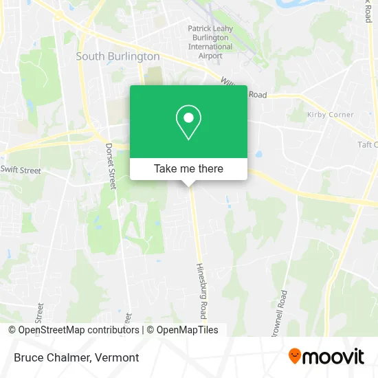 Bruce Chalmer map