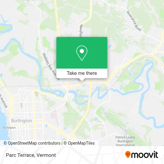 Parc Terrace map