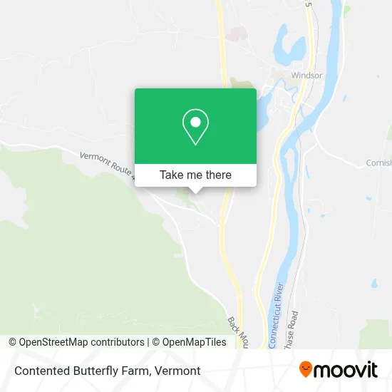 Contented Butterfly Farm map