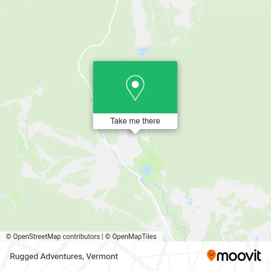 Rugged Adventures map