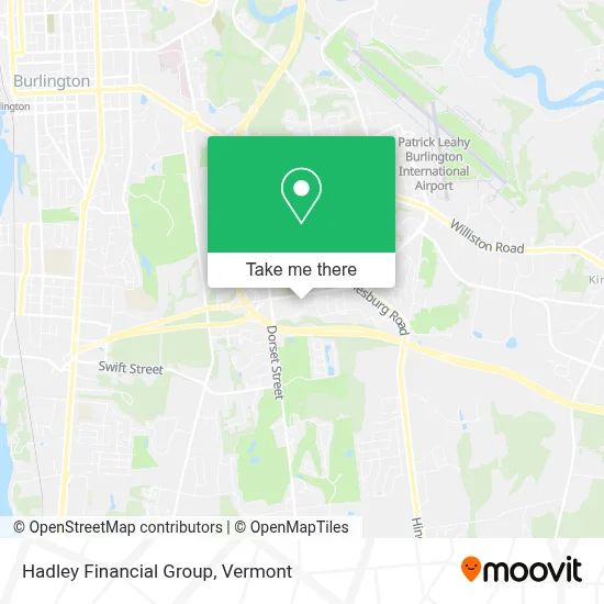 Hadley Financial Group map