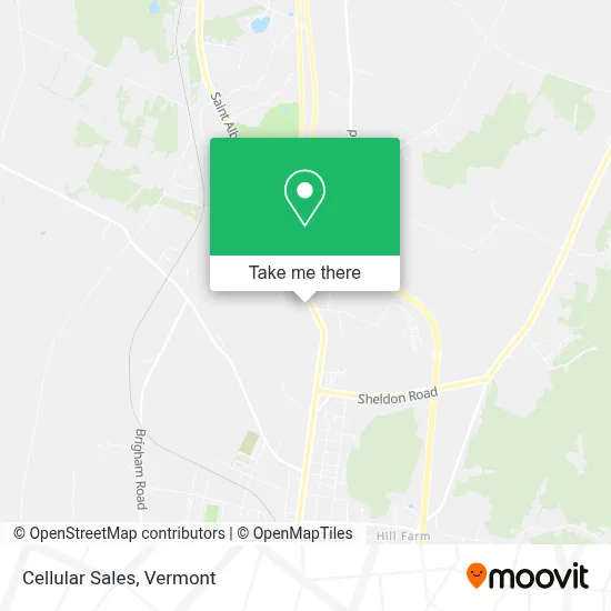 Cellular Sales map
