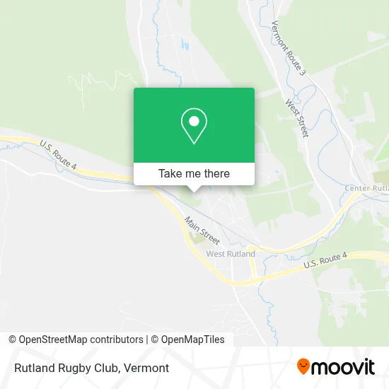 Rutland Rugby Club map