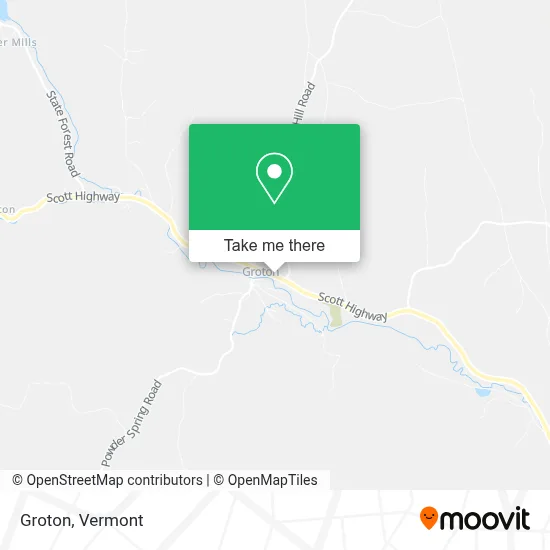 Groton map