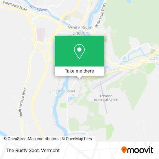 The Rusty Spot map