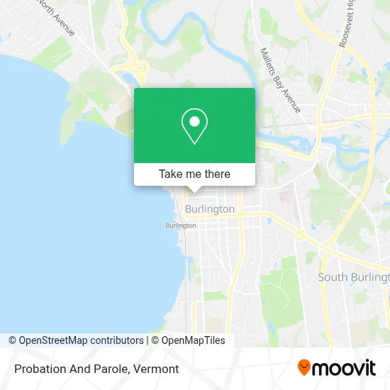 Probation And Parole map