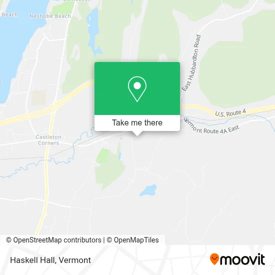 Haskell Hall map