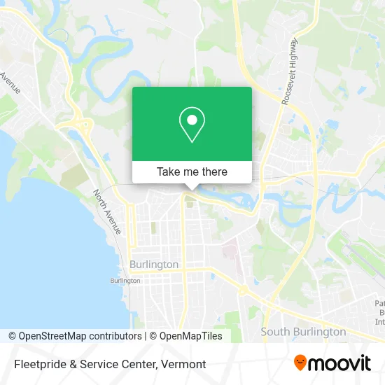 Fleetpride & Service Center map