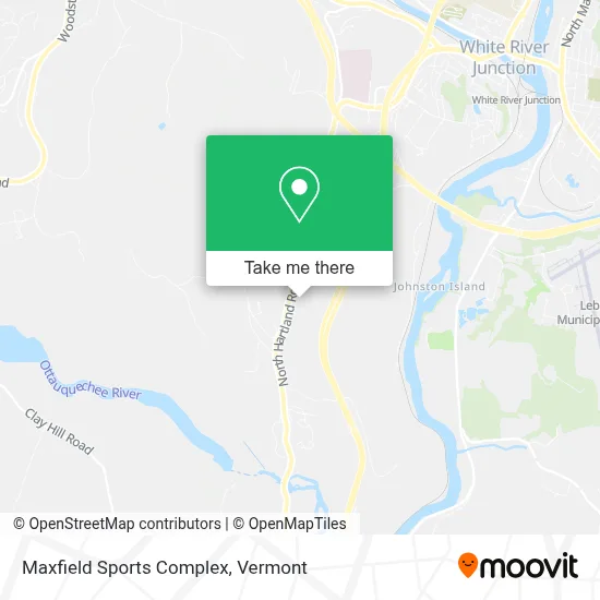 Maxfield Sports Complex map