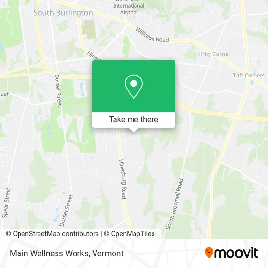 Main Wellness Works map