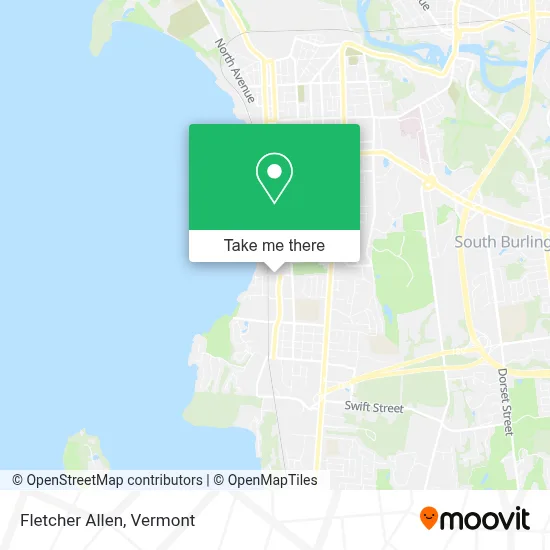 Fletcher Allen map