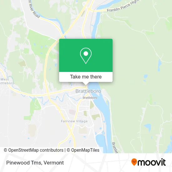 Pinewood Tms map