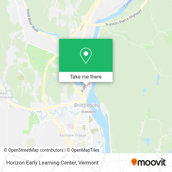 Horizon Early Learning Center map