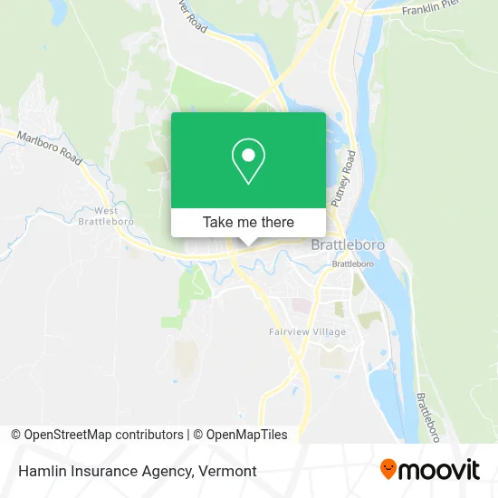 Hamlin Insurance Agency map