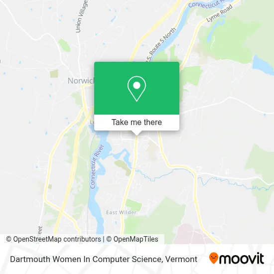 Dartmouth Women In Computer Science map