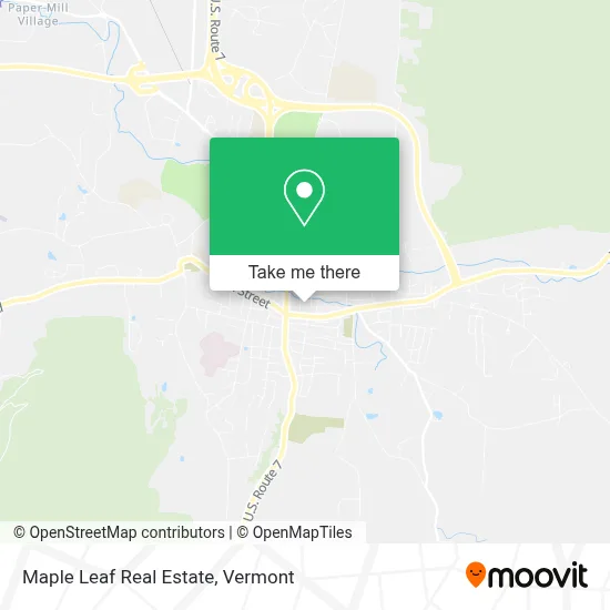 Maple Leaf Real Estate map
