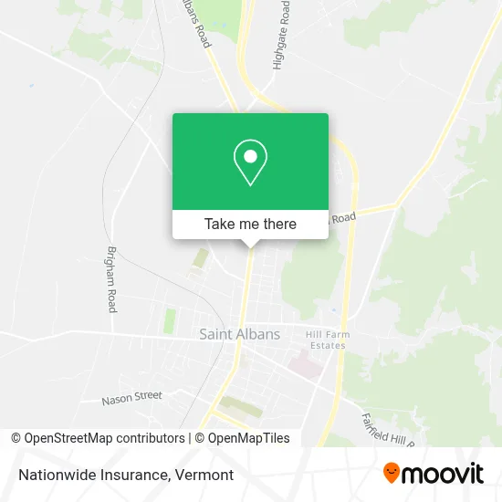 Nationwide Insurance map