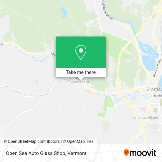 Open Sea Auto Glass Shop map