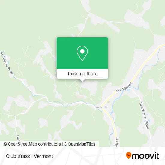 Club Xtaski map