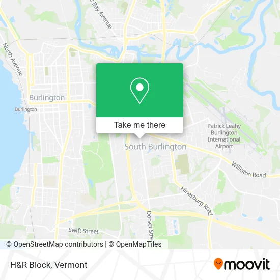 H&R Block map