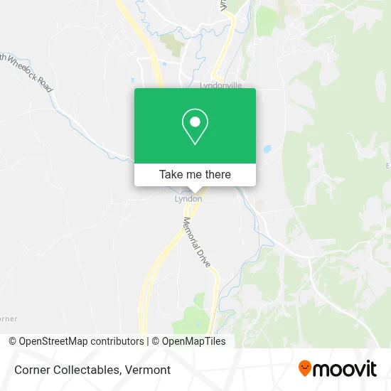 Corner Collectables map