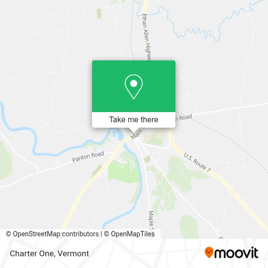 Charter One map