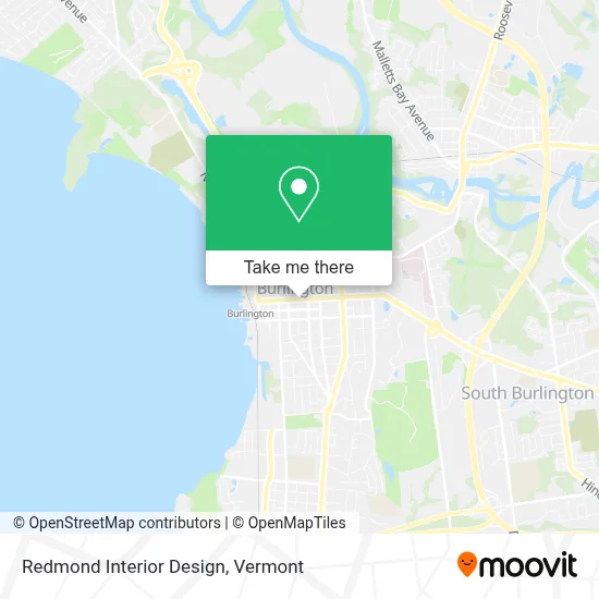Redmond Interior Design map