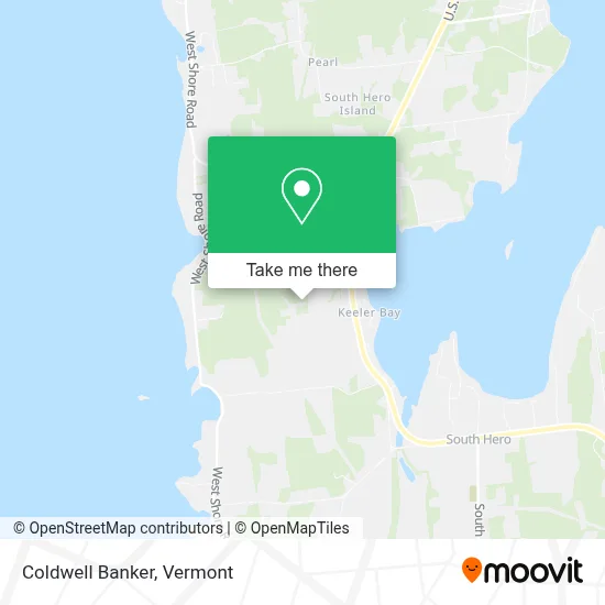 Coldwell Banker map