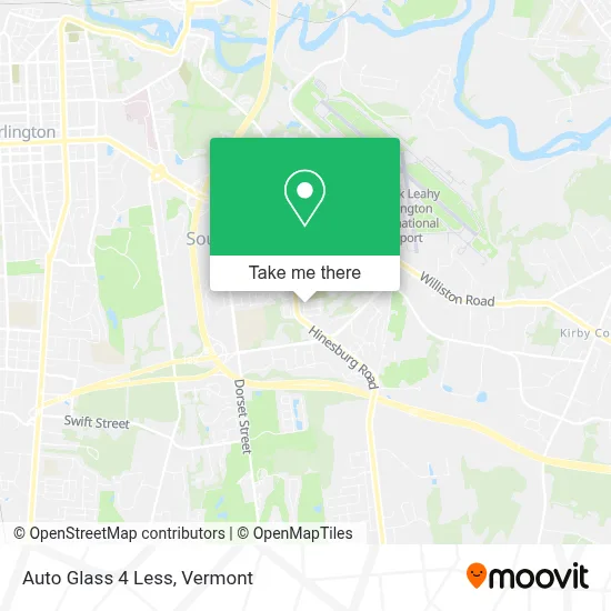 Auto Glass 4 Less map