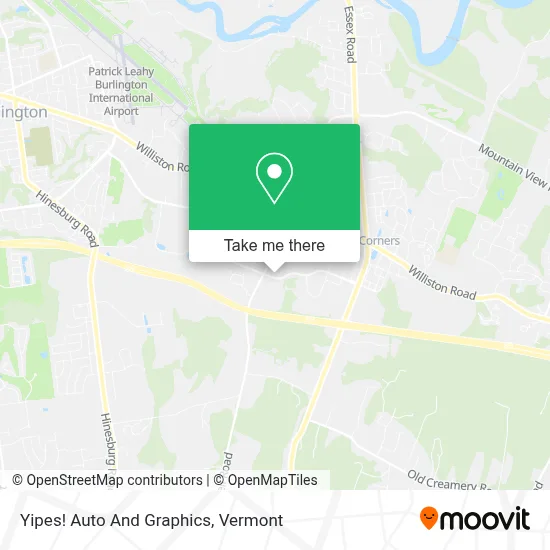 Yipes! Auto And Graphics map