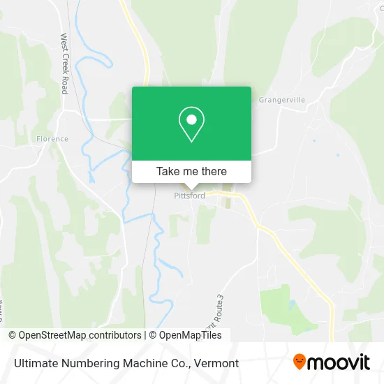 Ultimate Numbering Machine Co. map